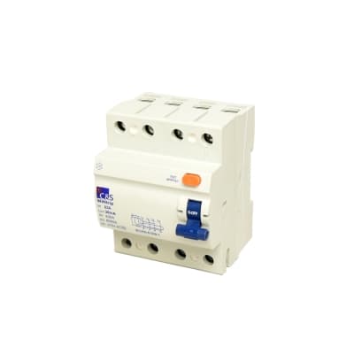 Interruptor diferencial CONTROL SWITCHGEAR CSRB4P63A30 · 4x63A 30mA 415V 4 módulos DIN