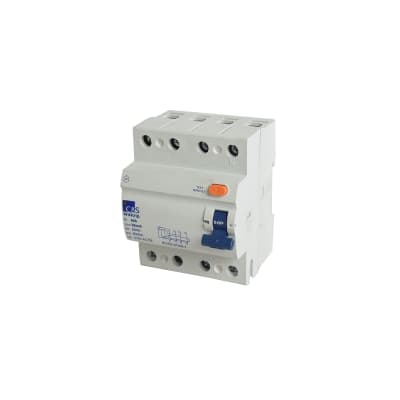 Interruptor diferencial CONTROL SWITCHGEAR CSRB4P40A30 · 4x40A 30mA 415V 4 módulos DIN