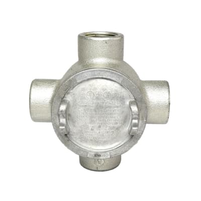 Caja de derivación redonda roscada CROUSE-HINDS GUAX26 · tipo X 3/4"