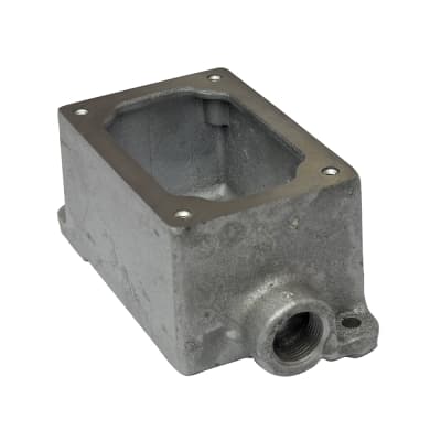 Caja rectangular para interruptor y pulsador CROUSE-HINDS EDS271 · 1 salida 3/4¨, CL1.DIV1 UL (CROUSE-HINDS-EDS271)