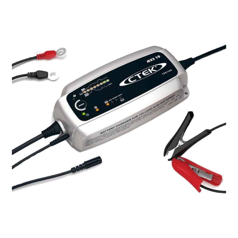 Cargador de baterías CTEK MXS 10 · 12V 10A (CTEK-CARGADOR-MXS-10-12V-10A)