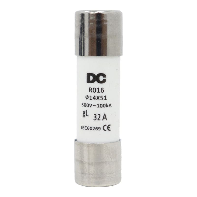Fusible fotovoltaico DC SOLAR ENERGY · 32A 14x51 (DCSOLAR-FUSIBLE-32A-14X51)