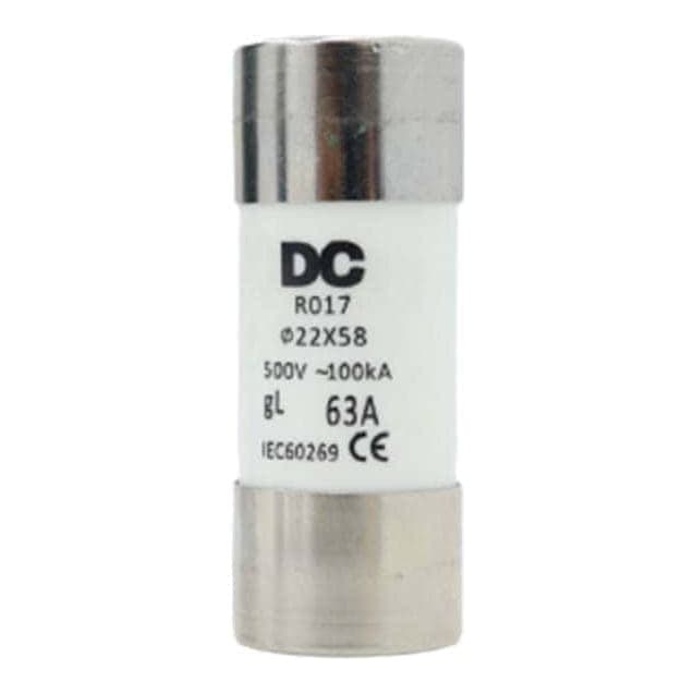 Fusible fotovoltaico DC SOLAR ENERGY · 63A 22x58 (DCSOLAR-FUSIBLE-63A-22X58)