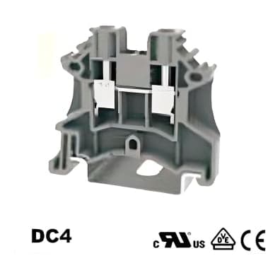 Borne A tornillo DEGSON DC4 · 4mm²