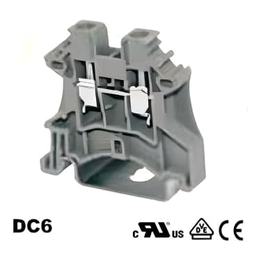 Borne A tornillo DEGSON DC6 · 6mm²