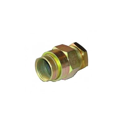 Unión doble hembra a hembra de fierro electrogalvanizado DELGA EXUMBHH 27 · 3/4 clase 1 división 1 UL (EXUMBHH-27)