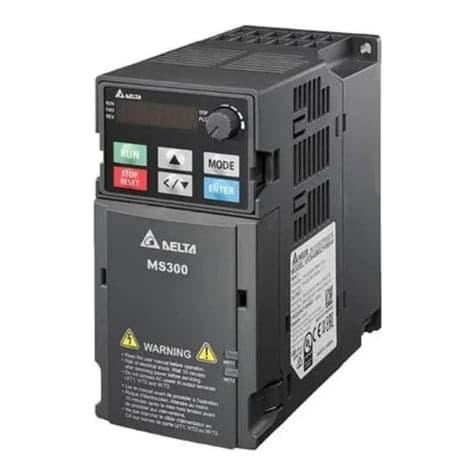 Variador de velocidad DELTA VFD4A8MS23ANSAA · Ms300 de 0.75kW/1HP, 4.8A, 200-240VAC trifásico