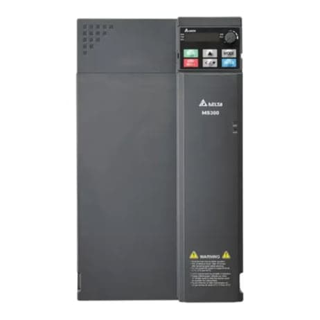 Variador de velocidad DELTA VFD45AMS43ANSAA · Ms300 de 22kW/30HP, 45A, 380-480VAC trifásico