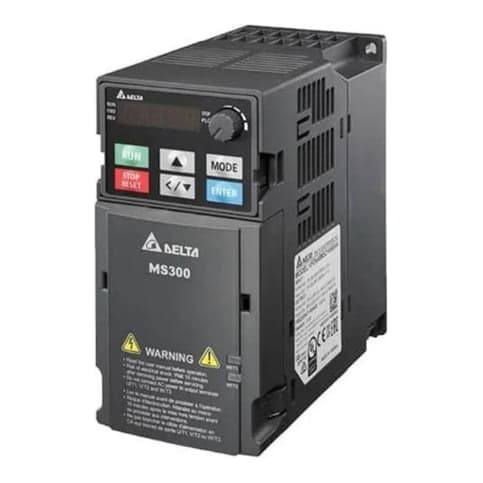 Variador de velocidad DELTA VFD7A5MS21ANSAA · Ms300 de 1.5kW/2HP, 7.5A, 200-240VAC monofásico