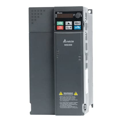 Variador de velocidad DELTA VFD33AMS23ANSAA · Ms300 de 7.5kW/10HP, 33A, 200-240VAC trifásico