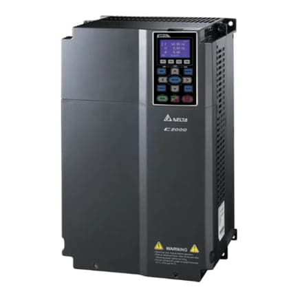 Variador de velocidad DELTA VFD220C43A-21 · C2000+ de 22kW/30HP, 45A, 380-480VAC trifásico