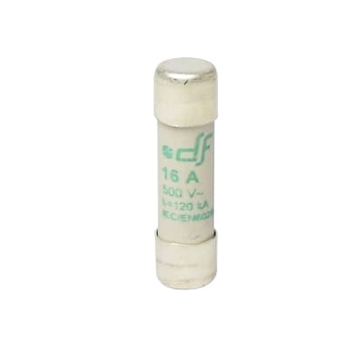 Fusible cartucho DF 440016 · 10x38mm sin indicador aM 16A 500VAC 120kA