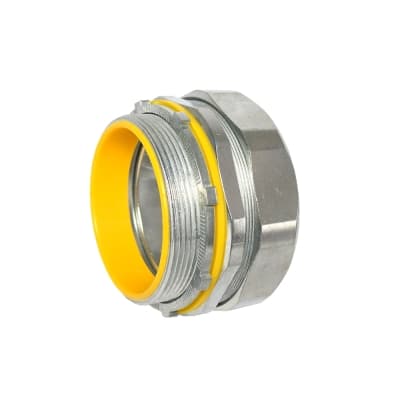 Conector recto hermético liquid tight ZDC E-F ANK-4120 · 4¨ UL