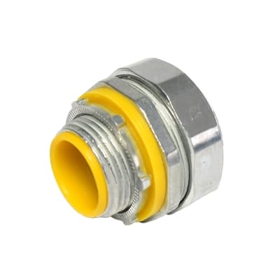 Conector recto hermético liquid tight ZDC E-F ANK-4111 · 3/8¨ UL
