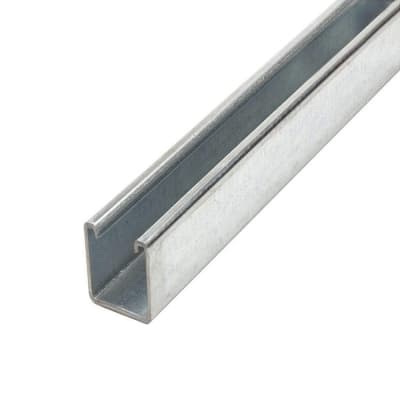 Canal strut liso E-F 4141P · 1 5/8"x1 5/8" x3m, espesor 2.5mm, electrogalvanizado