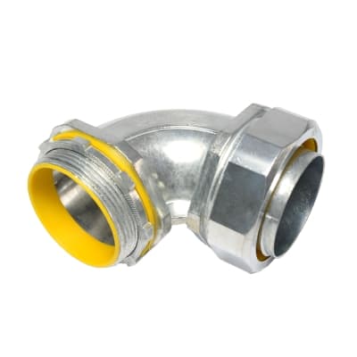 Imagen referencial de la serie: Conector curvo hermético liquid tight ZDC E-F ANK-4130 · 4¨ x90° UL
