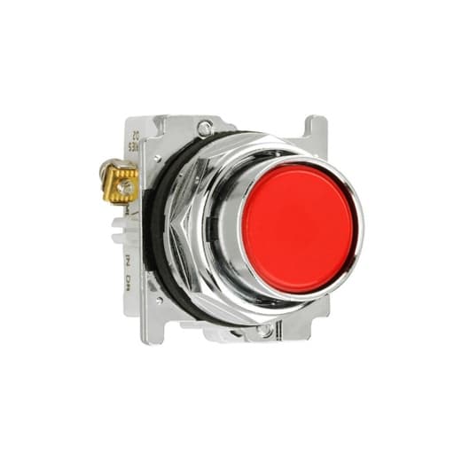 Pulsador rasante EATON 10250T102-51 · rojo 30mm 1NC