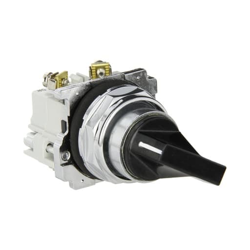 Selector EATON 10250T20LB · 2 posiciones fijas de maneta larga 30mm 1NA+1NC