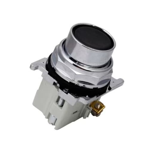 Pulsador rasante EATON 10250T23B · negro 30mm 1NA