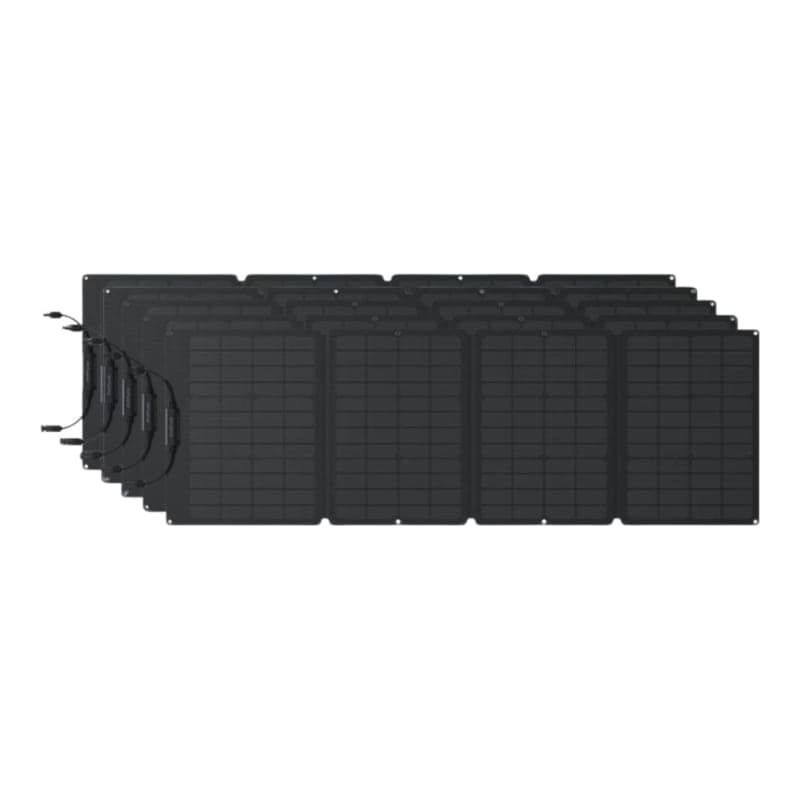 Paneles solares portátiles ECOFLOW · 110W 12V (pack x5) (ECOFLOW-PANEL-110W-12V-PACK5)