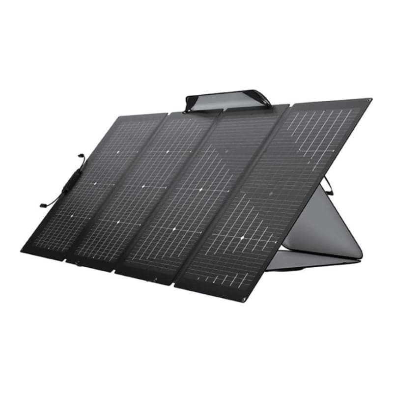 Panel solar portátil bifacial ECOFLOW · 220W 12V (ECOFLOW-PANEL-220W-12V)