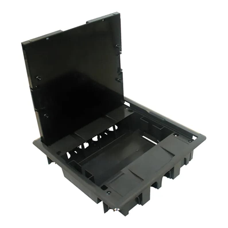 Caja de suelo antracita EFAPEL 83008CAT · 16 módulos