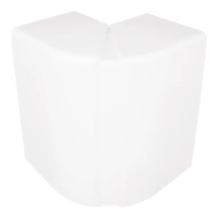 Imagen referencial de la serie: Accesorio ángulo exterior variable para canaleta EFAPEL 10096RBR · 110x50mm blanco