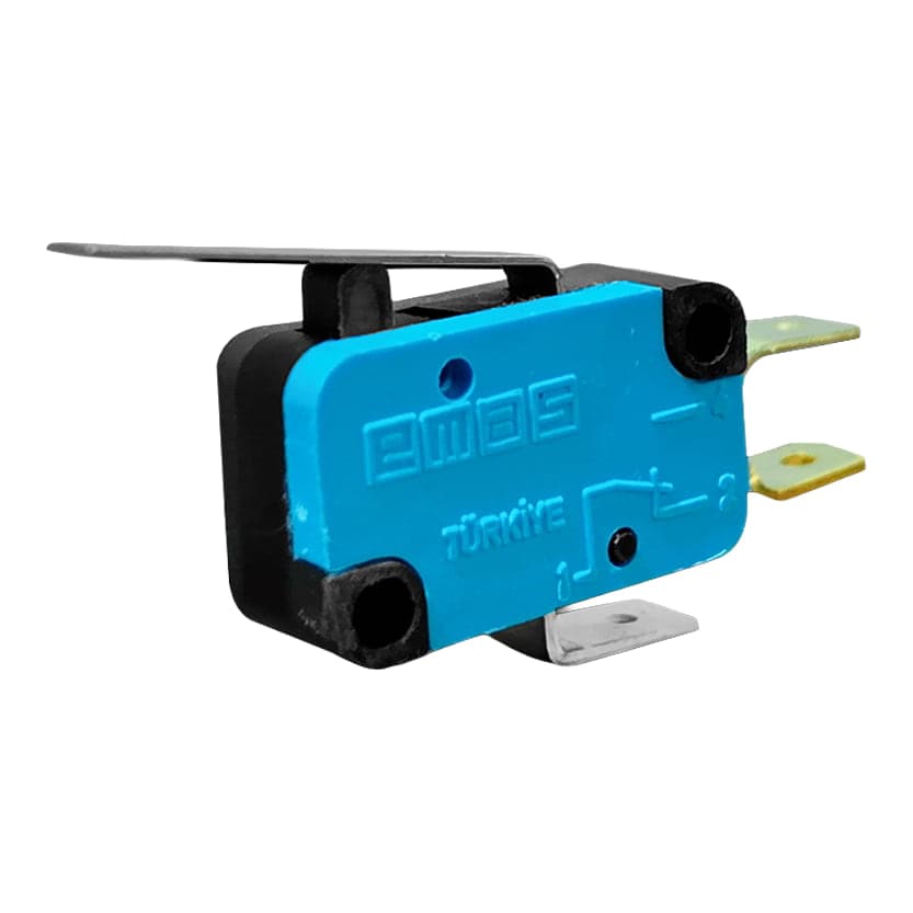 Microswitch EMAS MK1KIM2 · palanca mediana plana
