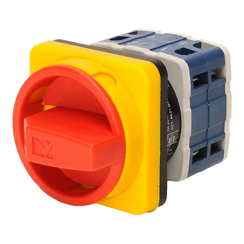 Imagen referencial de la serie: Interruptor para motor EMAS PSA016AK341E · 3P 16A 0-1 90°