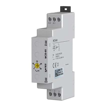 Temporizador analógico ENTES MCB-60 · 4–60s 24–240V AC/DC, tipo galleta