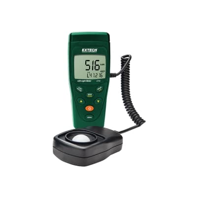 Luxómetro digital EXTECH LT45 · 400000 lux, +/-3%, LED blanco/colores