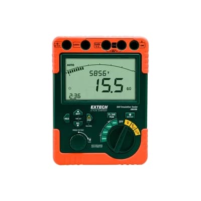 Megóhmetro digital EXTECH 380396 · 5kV/ 60 Go_Cat IV-600V