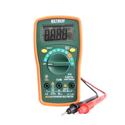 Multímetro digital EXTECH MN36 · 600VAC/DC,10AAC/DC, 40MOhms, CAT III-600V