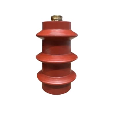 Aislador portabarra de resina FARCOTEC FI 12/130 · 12kV para pararrayo tetrapuntal (FI-12/130)