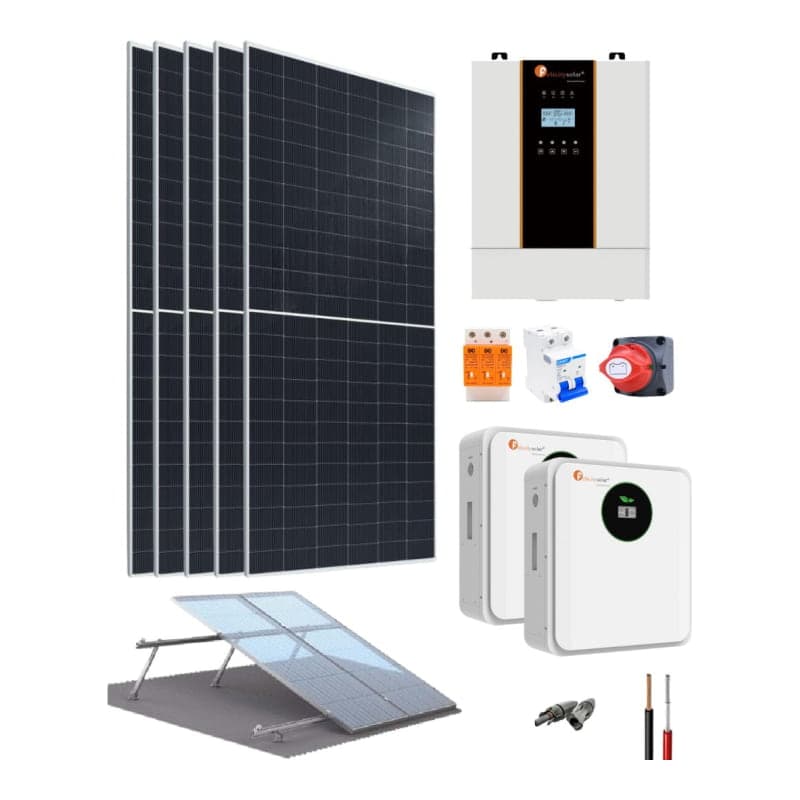 Kit paneles solares campo FELICITY · 3500W 24V 13838Wh/día (FELICITY-KIT-PANELES-SOLARES-CAMPO-3500W-24V-13838WH/DIA)