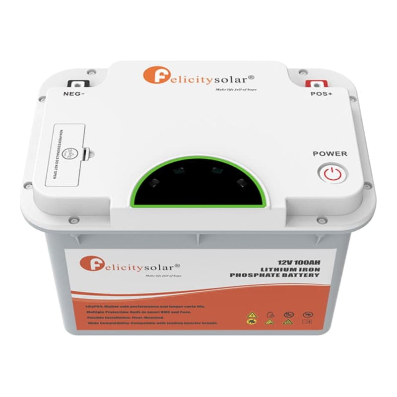 Batería de litio FELICITY FLA12100 · 12V 1.28kWh