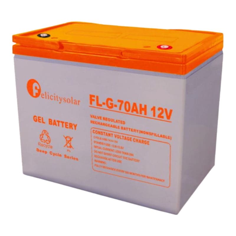 Batería de GEL FELICITY FL-G-70 · 12V 70Ah