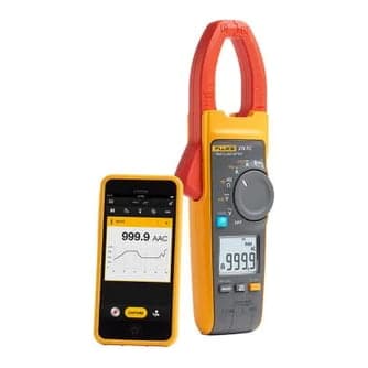 Pinza amperimétrica FLUKE 376 FC · 1000A AC/DC, 1000V AC/DC, 60kΩ, 1000µF, CAT IV-600V (376-FC)