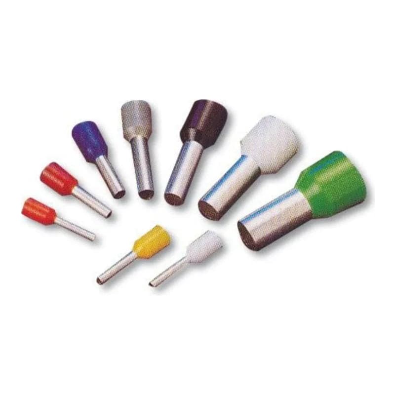 Imagen referencial de la serie: Terminal manguito FNX 6804534 · blanco para cable 0.75mm / 20 AWG