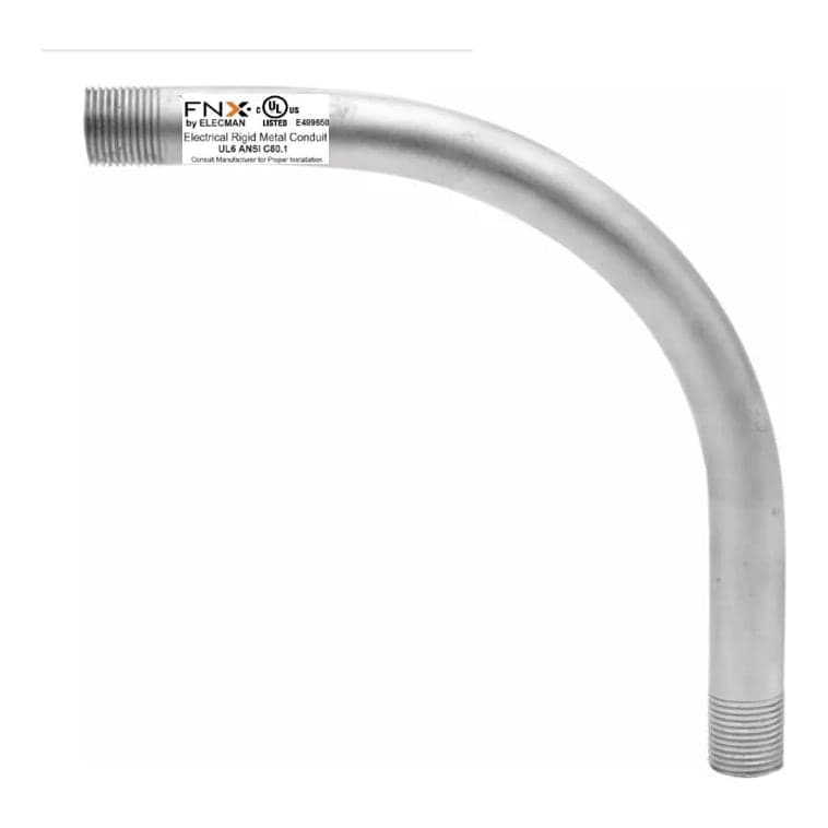 Imagen referencial de la serie: Curva conduit FNX REN100 · 1" X 90° rígida UL6