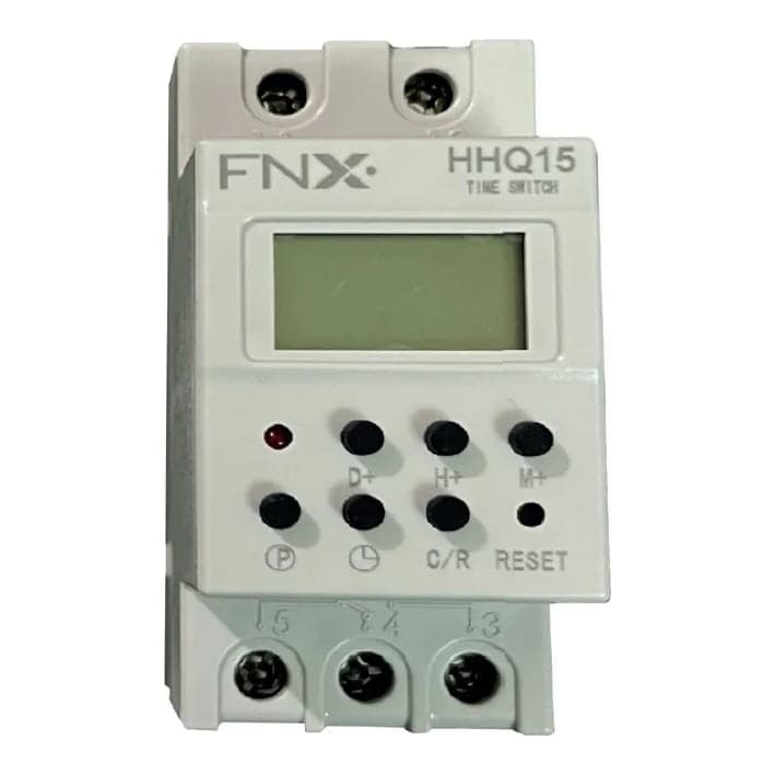 Imagen referencial de la serie: Interruptor horario digital diario para riel DIN FNX 21602034