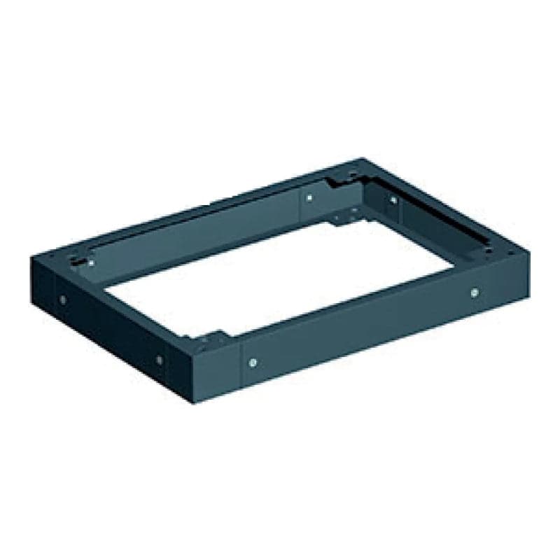 Imagen referencial de la serie: Zocalo para autosoportado FNX PL166 · AR9206/6K de base 600mm(A)x600mm(P) H=100mm color negro