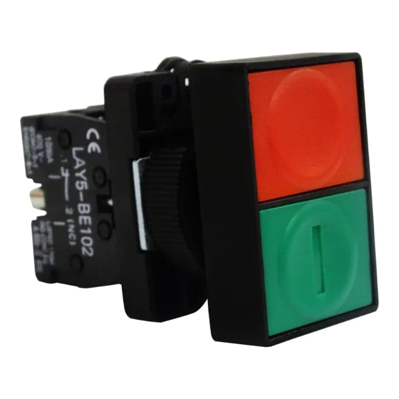 Pulsador armado doble contacto FNX 27020 · 1NA + 1NC
