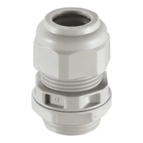 Imagen referencial de la serie: Prensaestopa de PVC pg FNX PG-13.5G · 13.5; diámetro 6-12mm gris