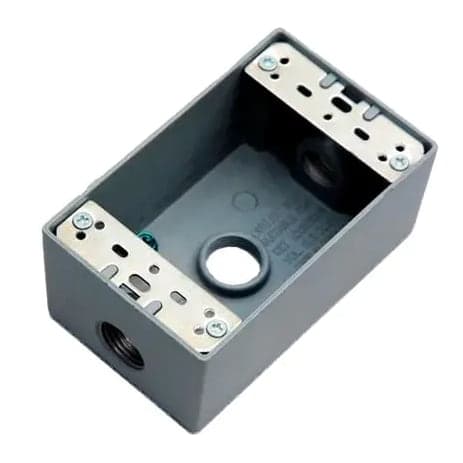 Caja condulet tipo fs FNX 1G75-3 · 4"x 2" con 3 salidas de 3/4"