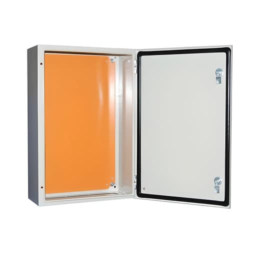 Caja metálica hermética FNX 600X400X200FNX · 600x400x200mm con placa base, RAL7035