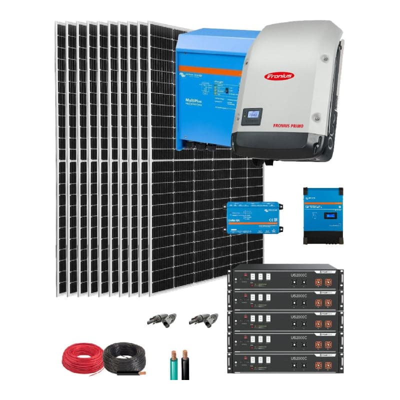 Kit solar híbrido trifásico FRONIUS Victron · 30000W 48V 420875Wh/día (FRONIUS-KIT-HIBRIDO-VICTRON-30000W-48V-420875WH/DIA)