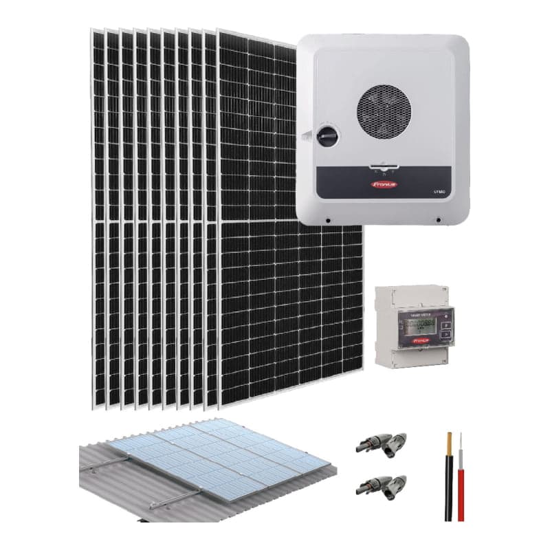 Kit conexión red FRONIUS · 8000W 45500Wh/día trifásico (FRONIUS-KIT-RED-8000W-45500WH/DIA)