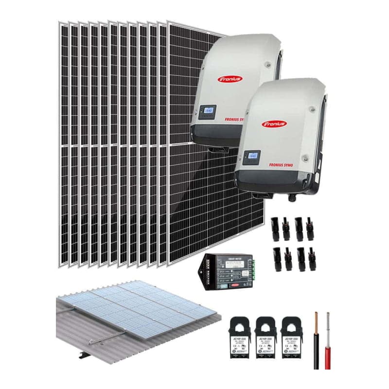 Kit conexión red trifásico FRONIUS · 20000W 100000Wh/día 220V (FRONIUS-KIT-RED-20000W-100000WH/DIA-220V)