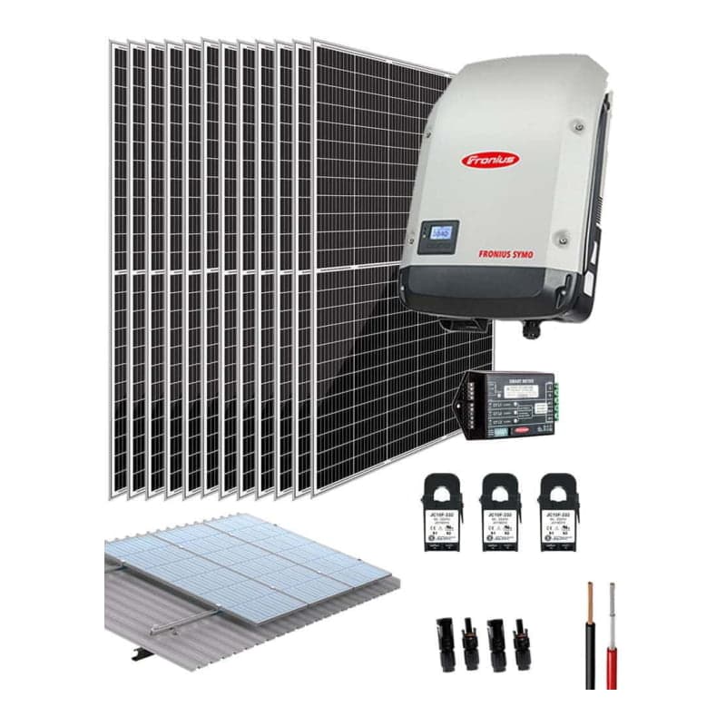 Kit conexión red trifásico FRONIUS · 10000W 50000Wh/día 220V (FRONIUS-KIT-RED-10000W-50000WH/DIA-220V)